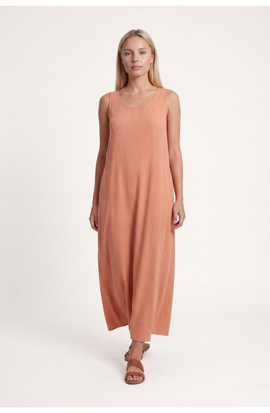 Nadia Women's Midi Dress | Sleeveless | Loose Fit