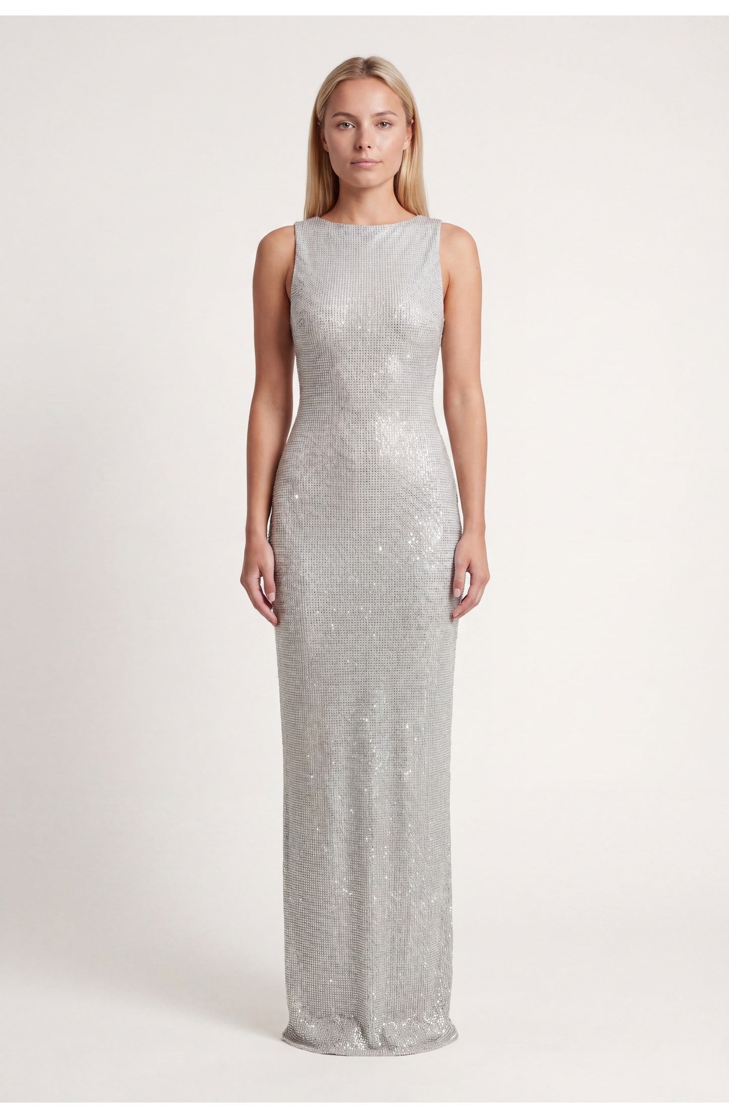 Amélie Women's Maxi Dress | Glitter | Boat Neck