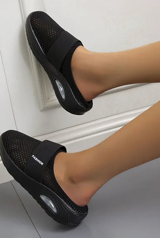Baudeline Dames Schoenen | Mesh Bovenwerk | Luchtgevulde Zool