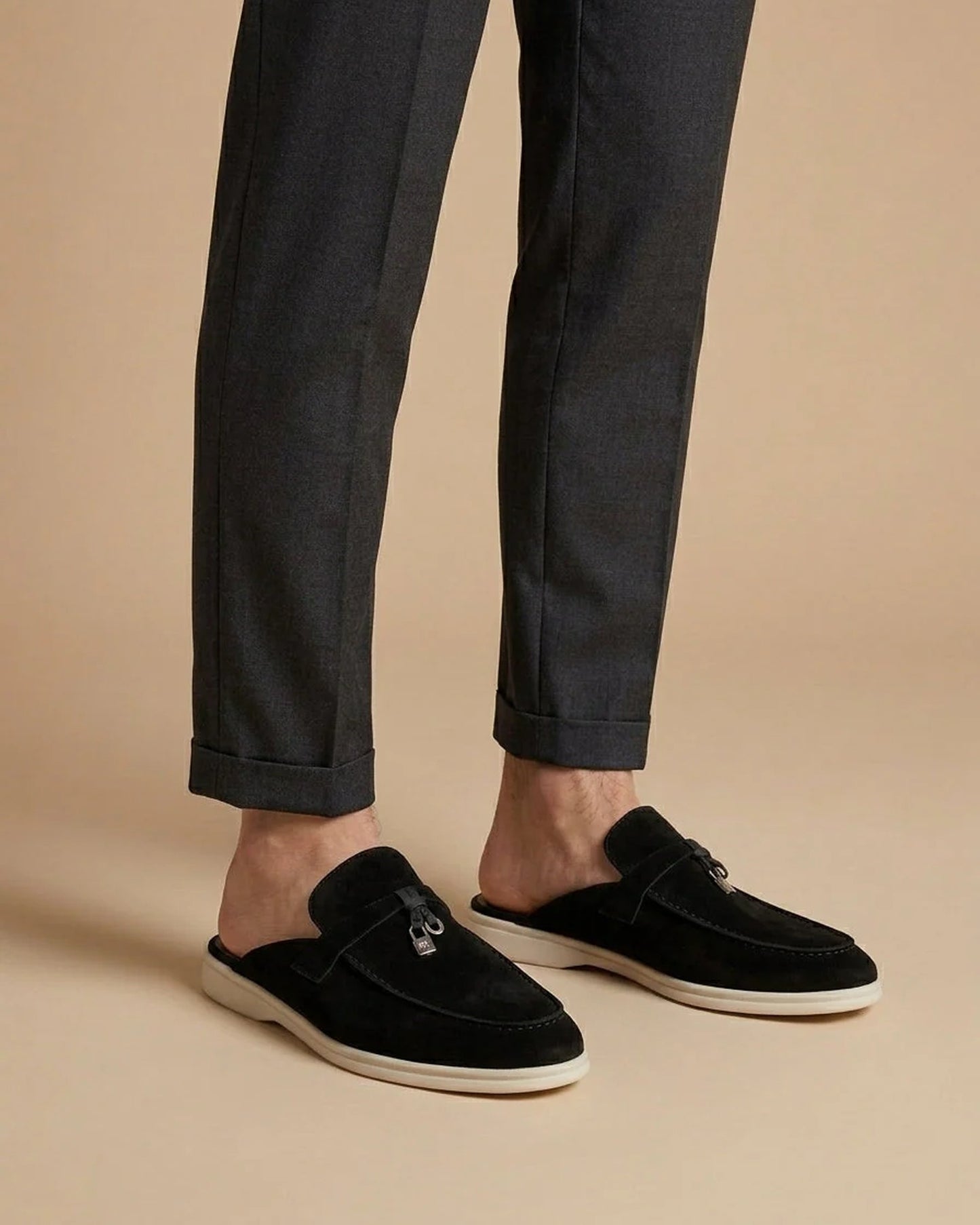 Cesare Heren Schoenen | Loafer Silhouet | Contrasterende Zool