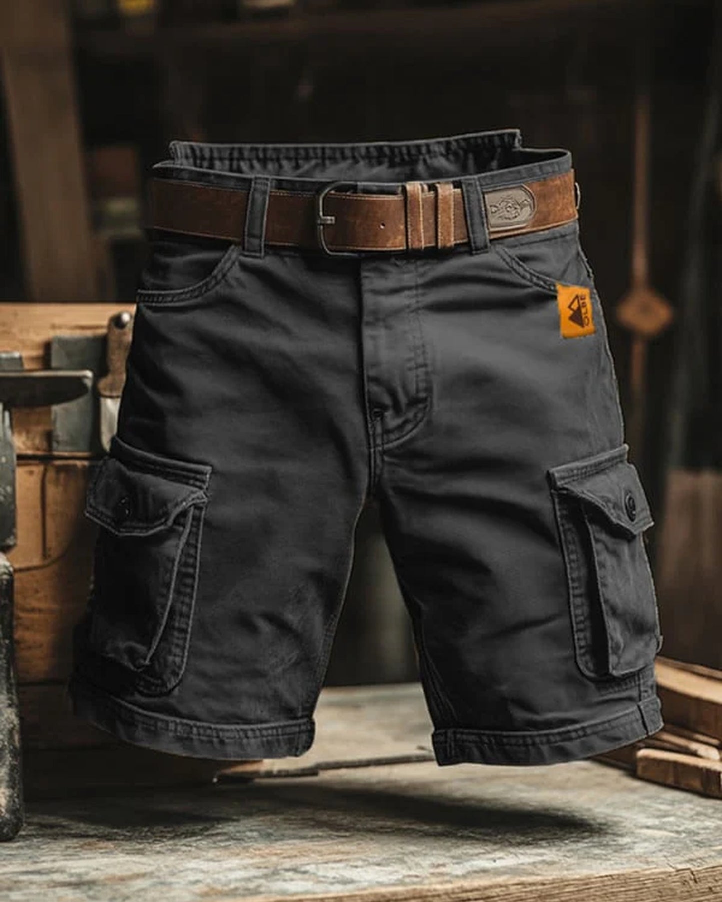 Paolo Heren Short | Cargo-Zakken | Verstelbare Taille