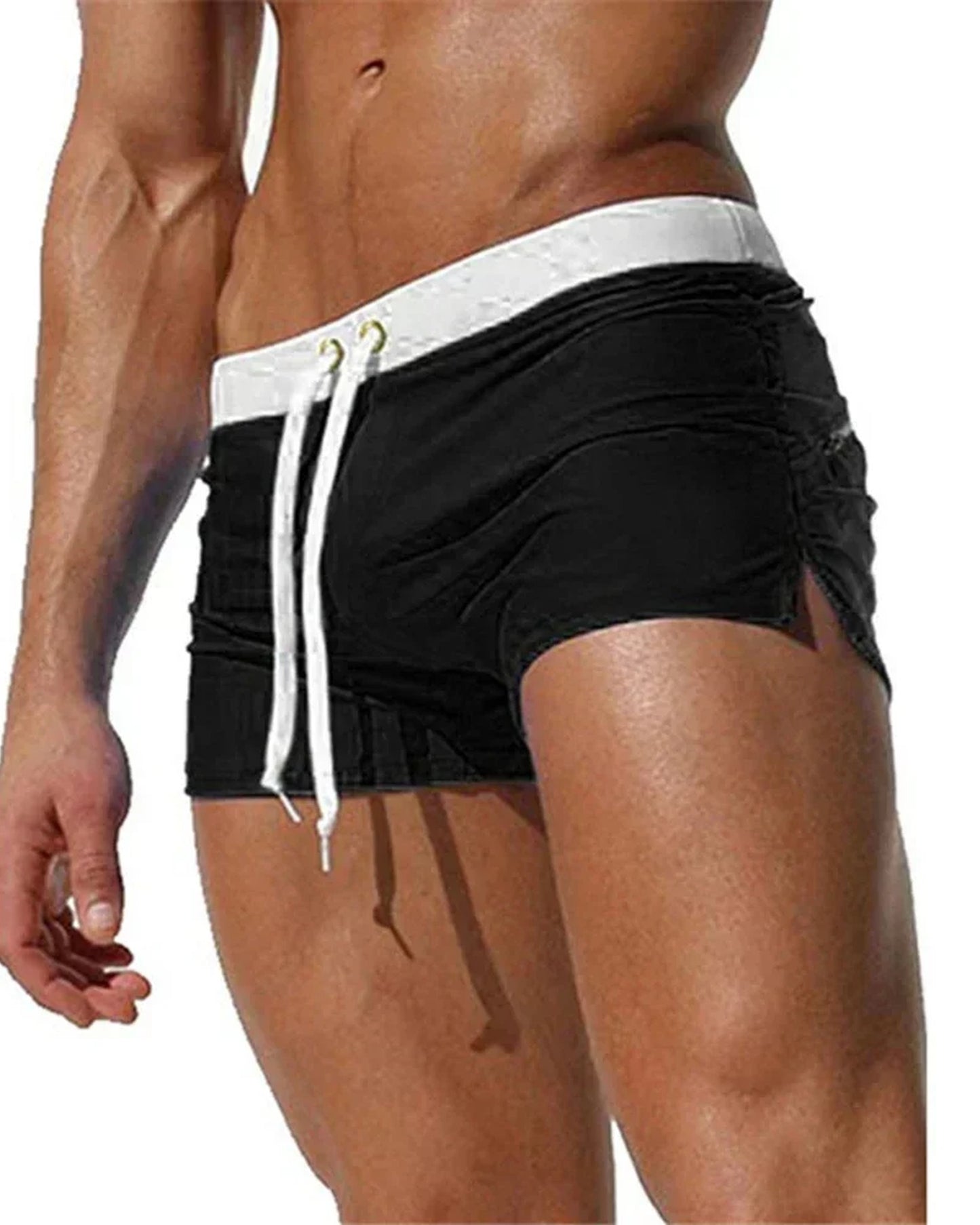 Romeo Heren Short | Gelaagde Franje | Trekkoord Taille