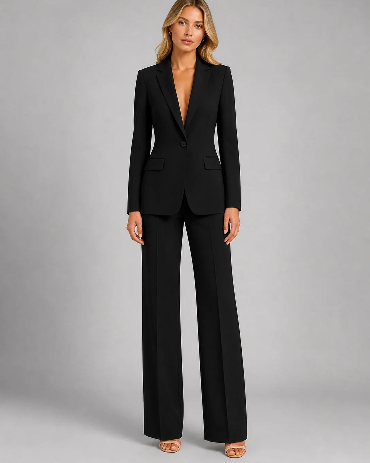 Apollonia Dames Blazer | Lange Mouwen | Eenvoudige Snit