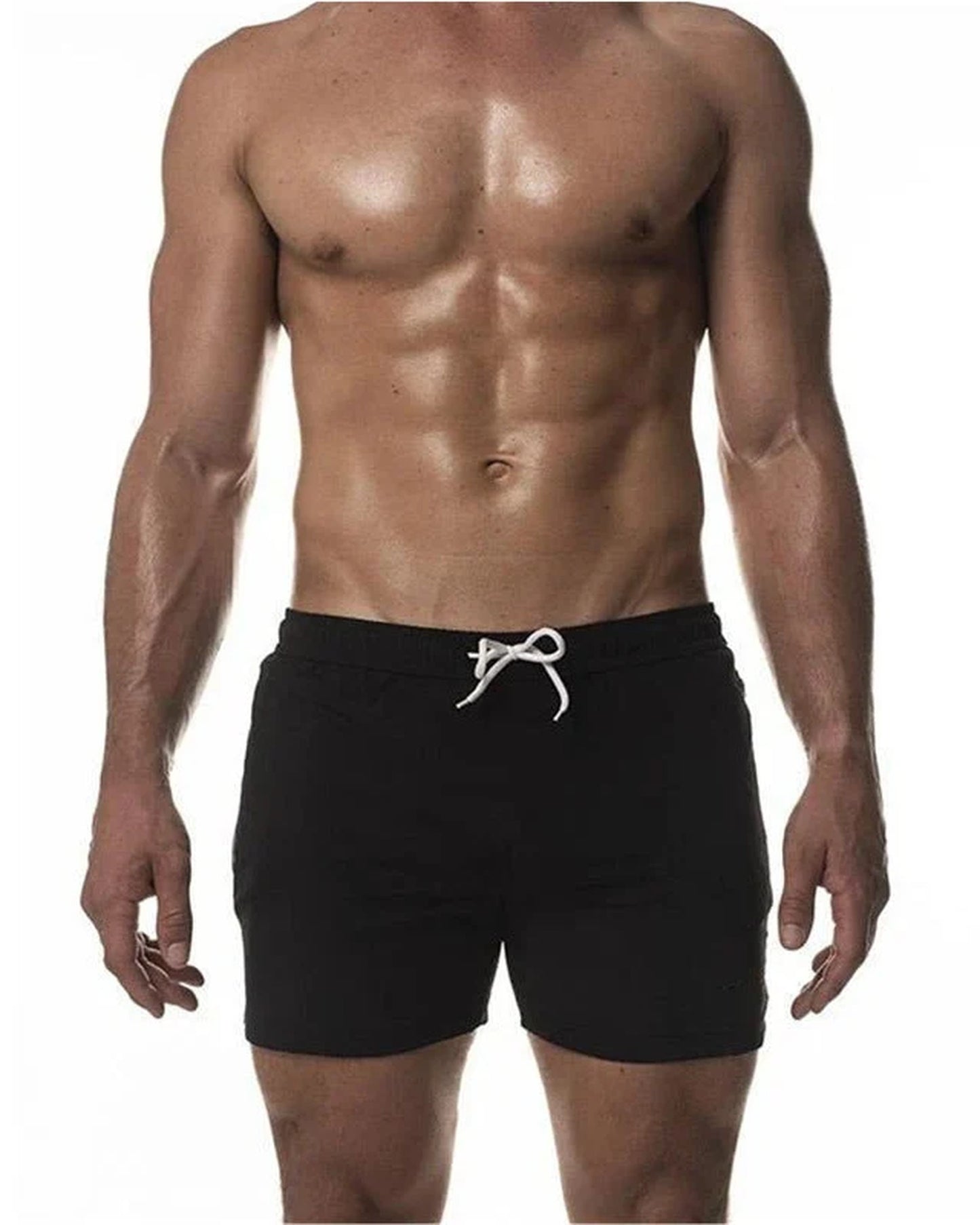 Santo Heren Short | Elastiske Talje | Korte Længde