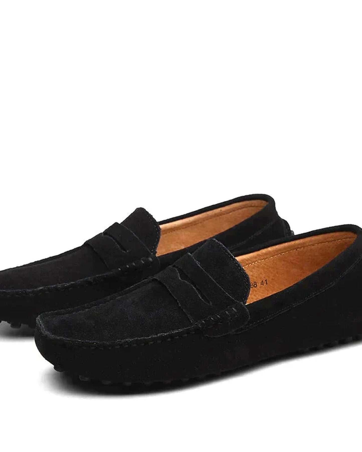 Buty Davide Heren | Szczegóły mokasynów Penny | Obszyty nosek