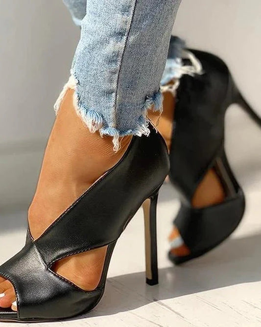 Πέδιλα Tiphaine Dames | Σταυρωτά Ραντάκια | Peeptoe