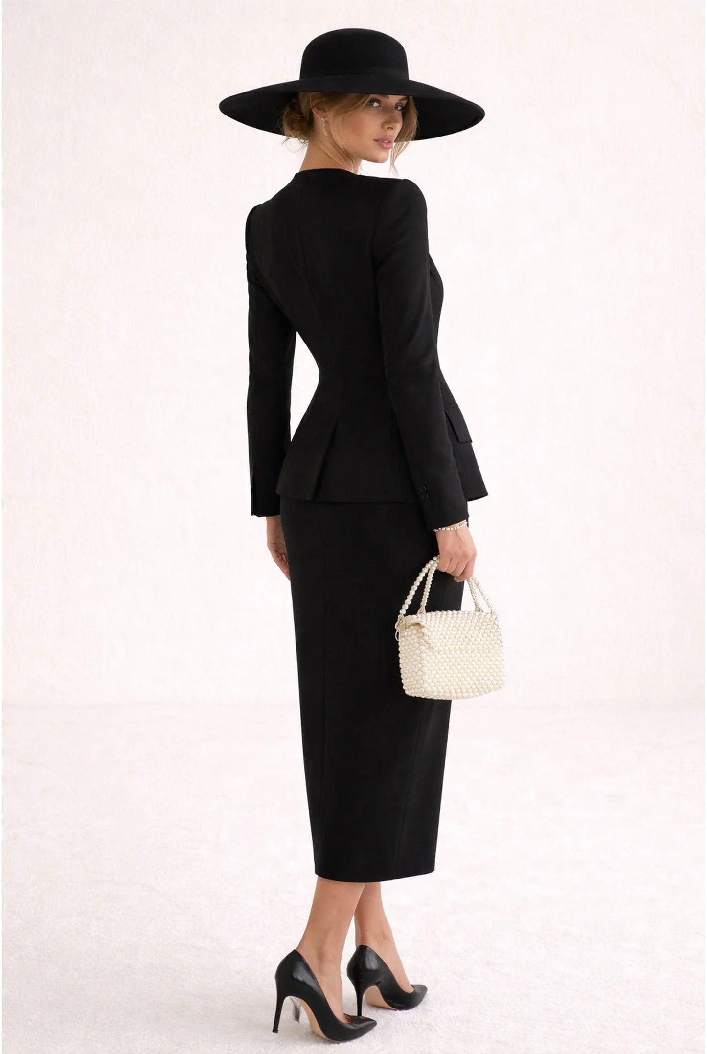 Mélanie Women's Co-ord Set | Square Neck | Tailored Blazer