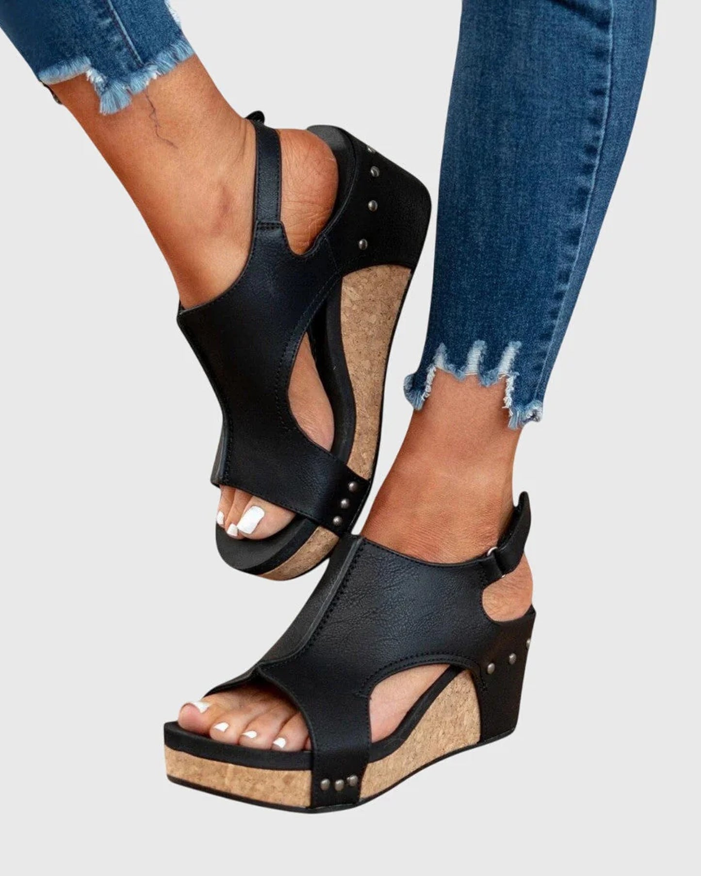 Claudine Dames Sandalen | Hoge Enkelbedeking | Hoge Hak