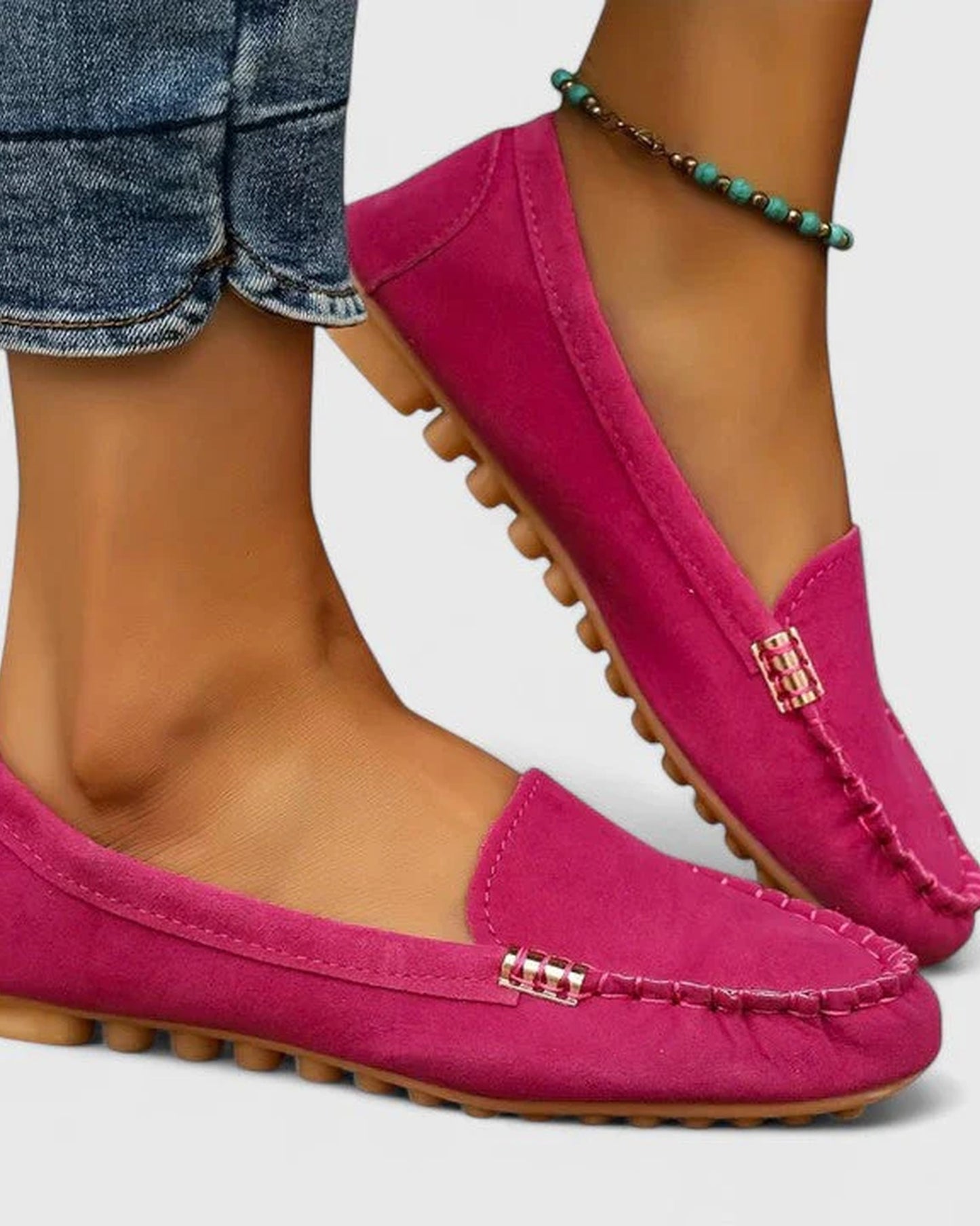 Émilienne dames loafers | Dekoreret metaldetalje