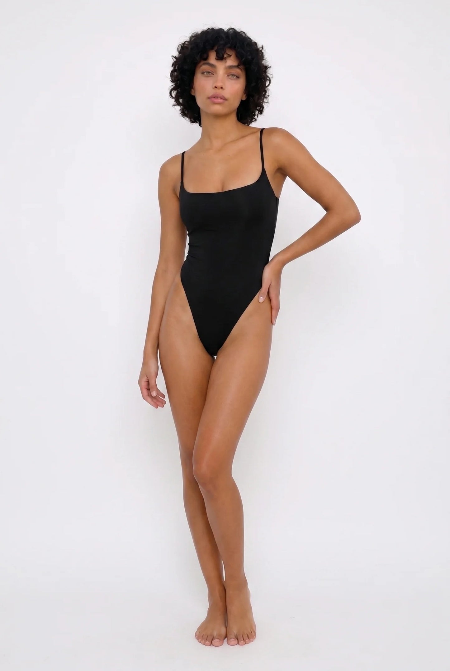 Women’s Bodysuit | Square Neck | Thin Straps