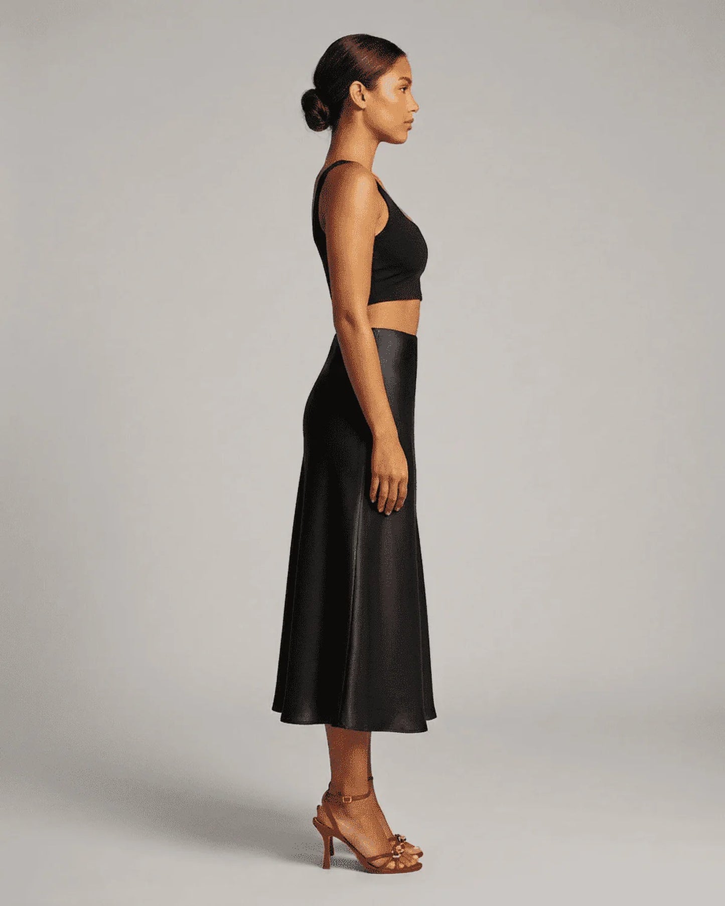 Soizic Dames Midi Rok | Midi Lengte | Uitlopende Zoom