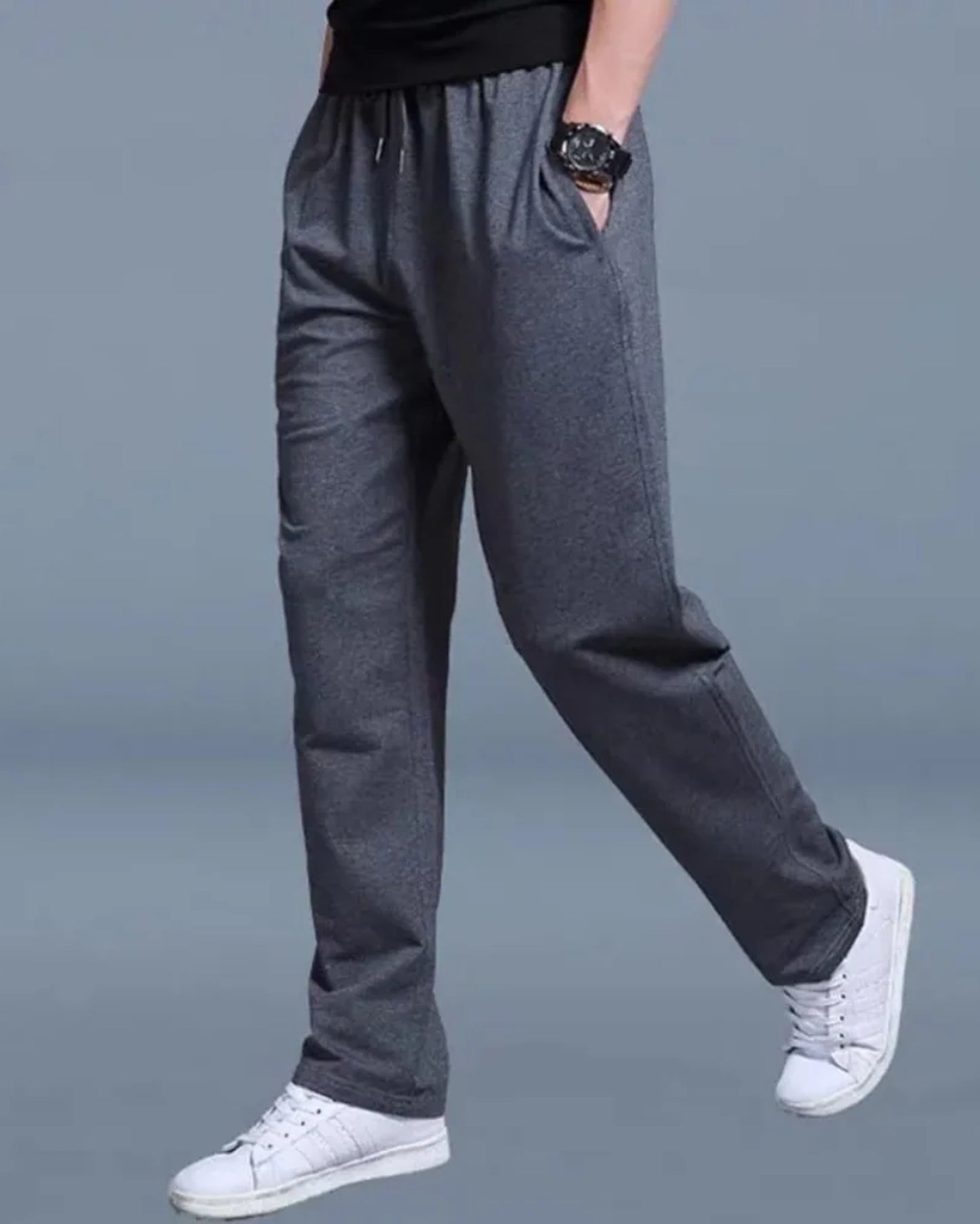 Placido Heren Broek | Elastische Taille | Ontspannen Pasvorm