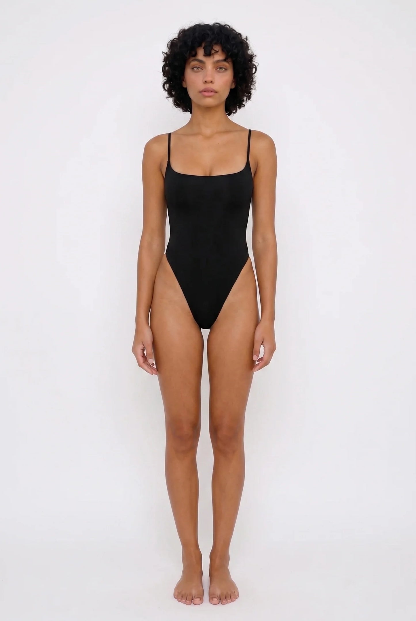 Women’s Bodysuit | Square Neck | Thin Straps