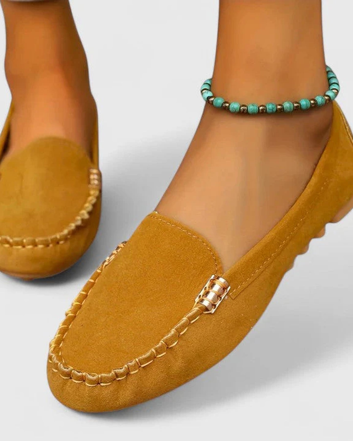 Émilienne dames loafers | Dekoreret metaldetalje