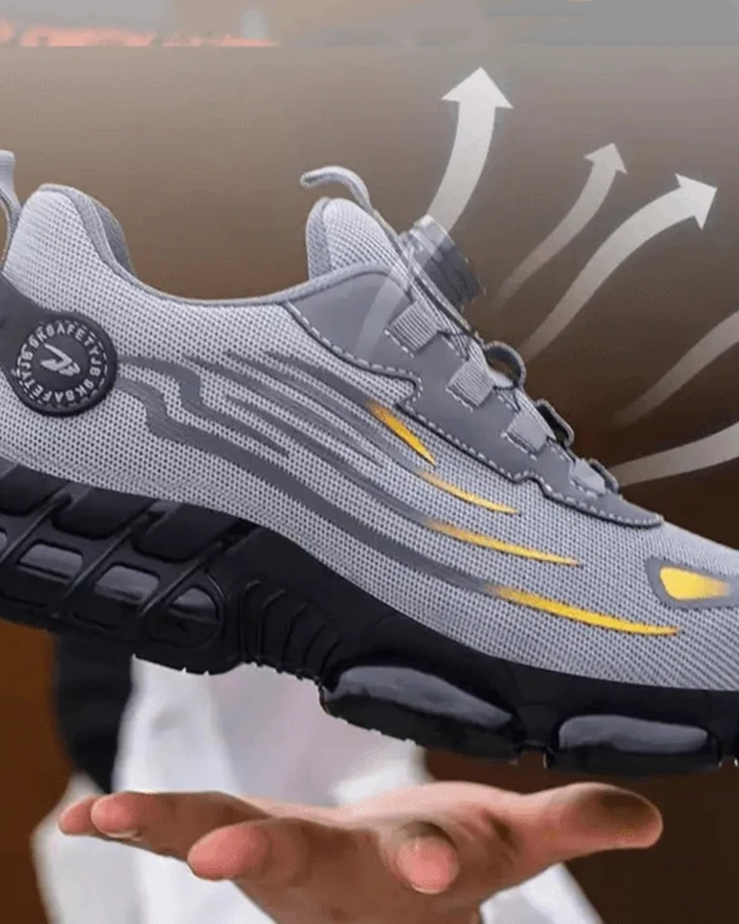 Ruggero Heren Schoenen | Draaiknop Sluiting | Uitgebeelde Zoolstructuur