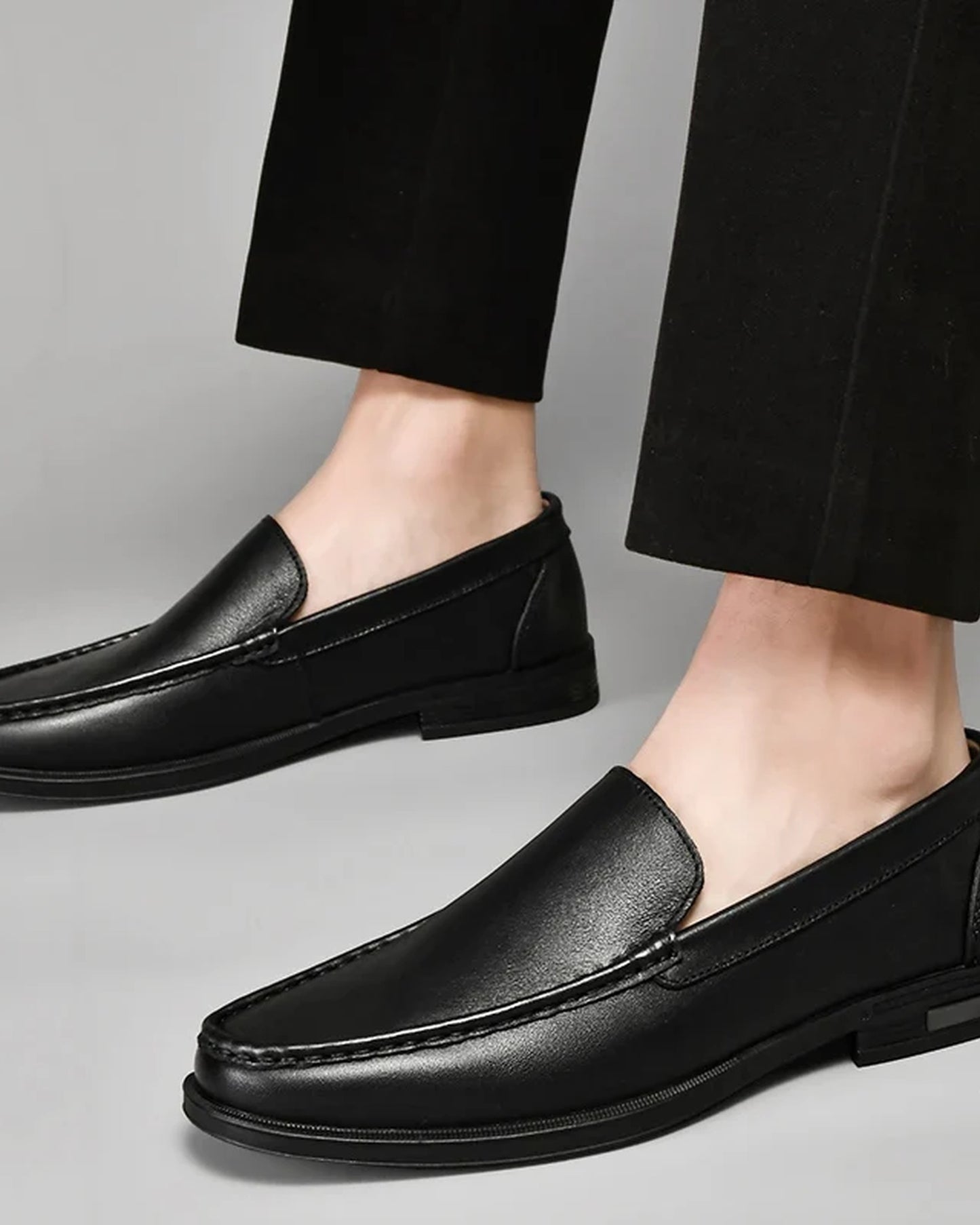 Osvaldo Heren Sko | Lukkede Slip-On | Polstret Indersål