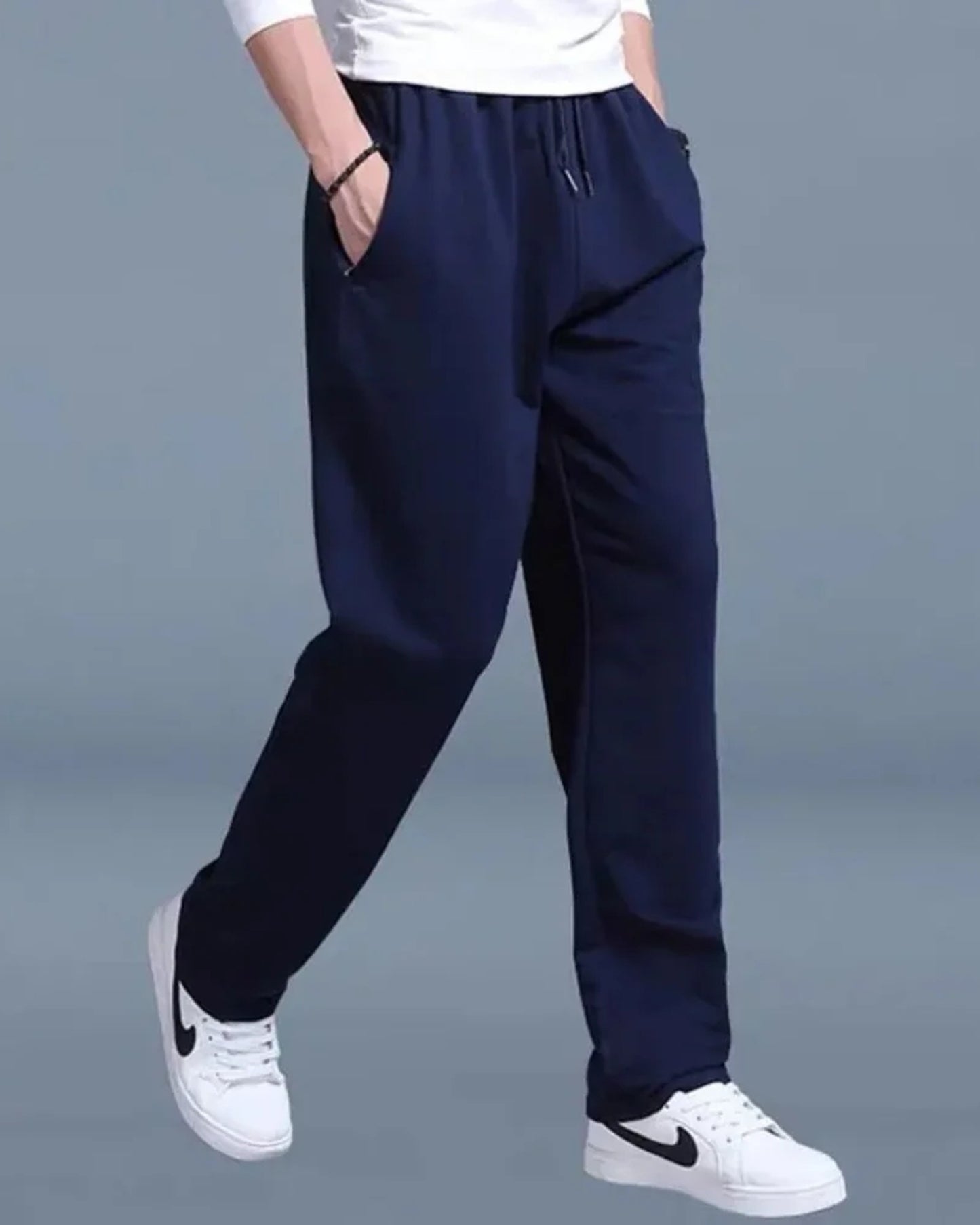 Placido Heren Broek | Elastische Taille | Ontspannen Pasvorm