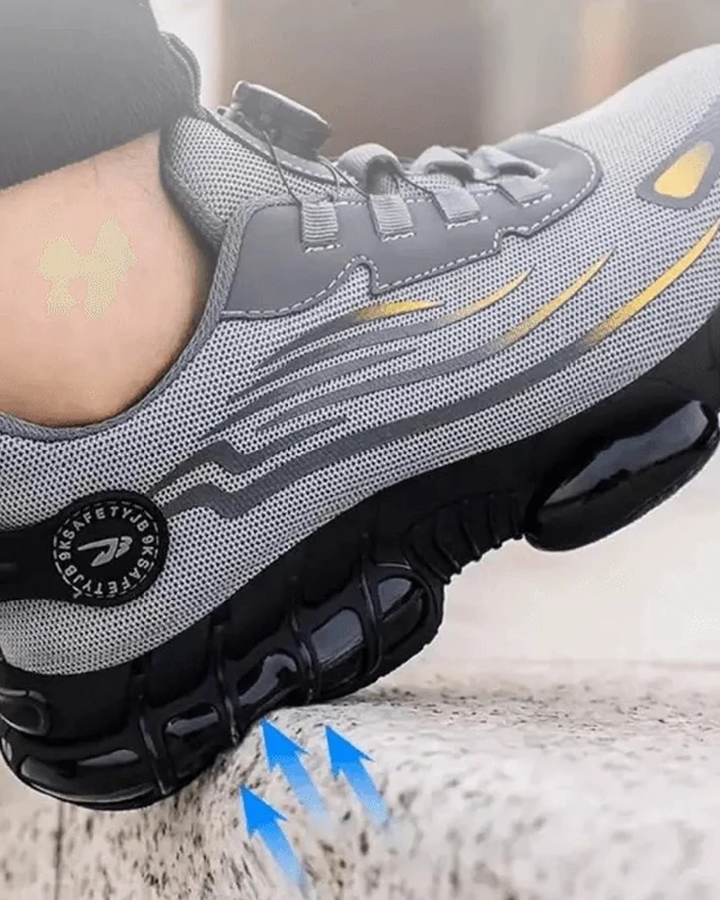 Ruggero Heren Schoenen | Draaiknop Sluiting | Uitgebeelde Zoolstructuur