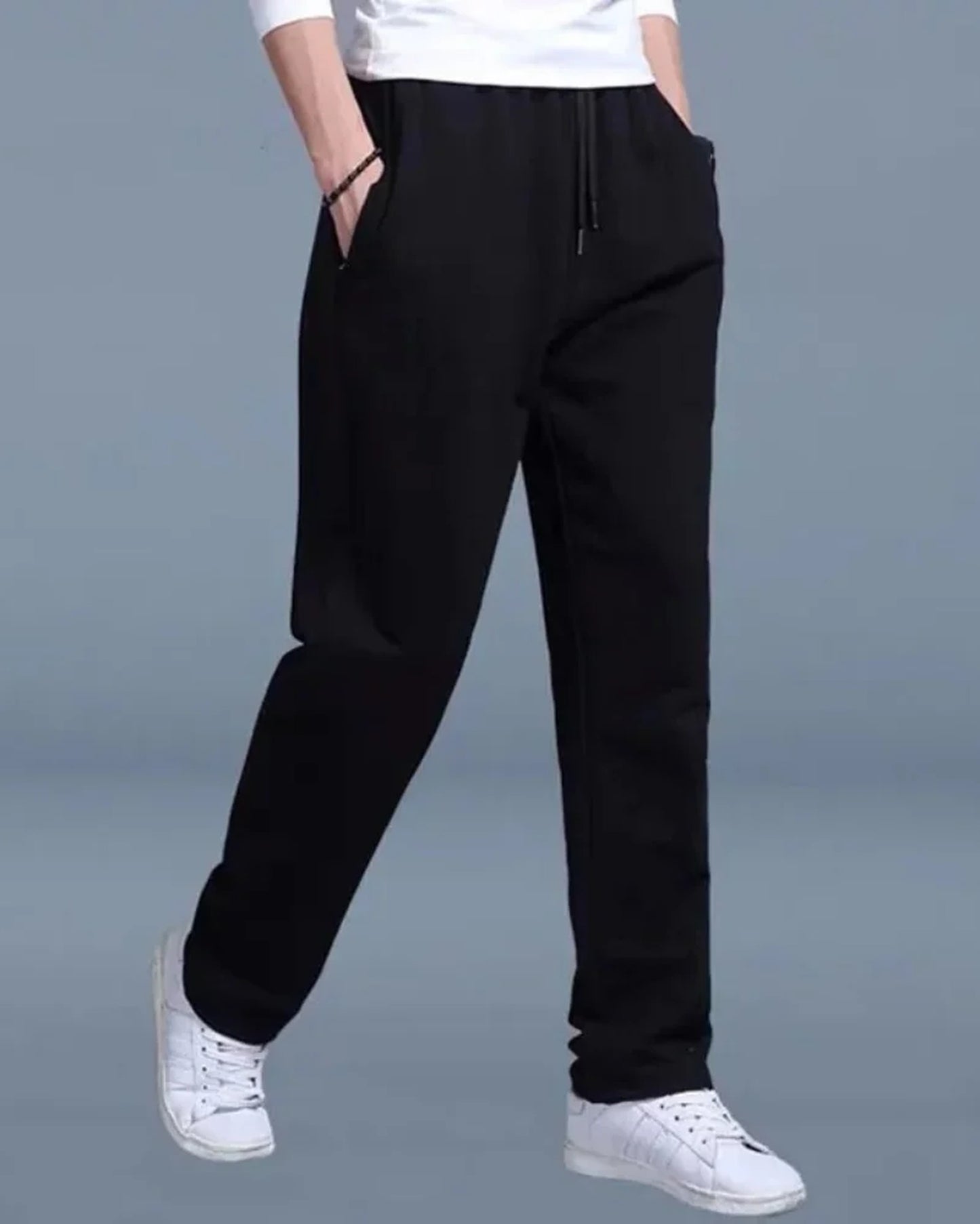 Placido Heren Broek | Elastische Taille | Ontspannen Pasvorm