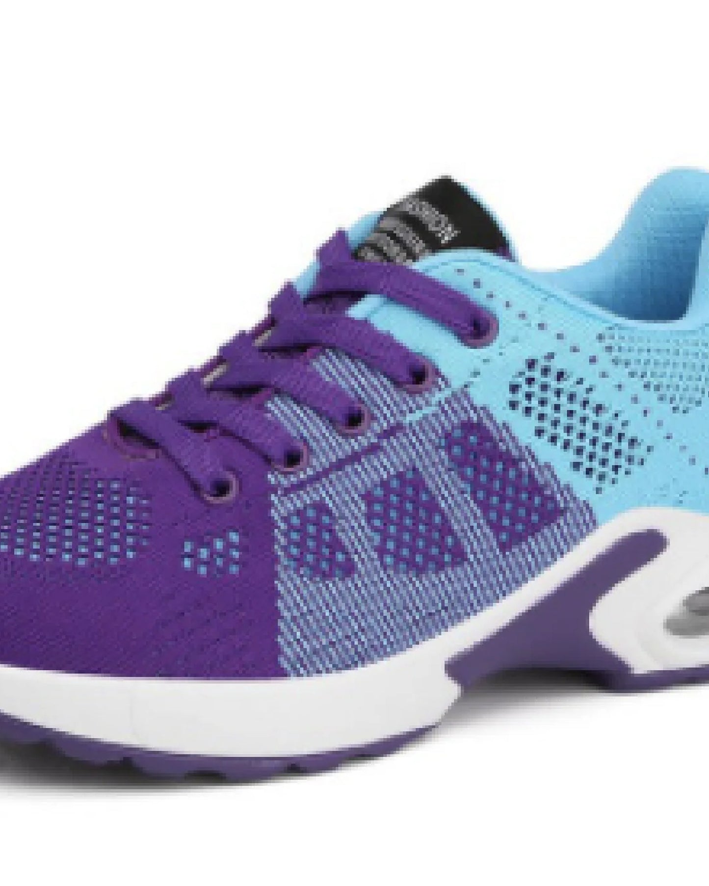 Caterina dames-sneakers | Mesh-overdel | Kontrastfarvet sål