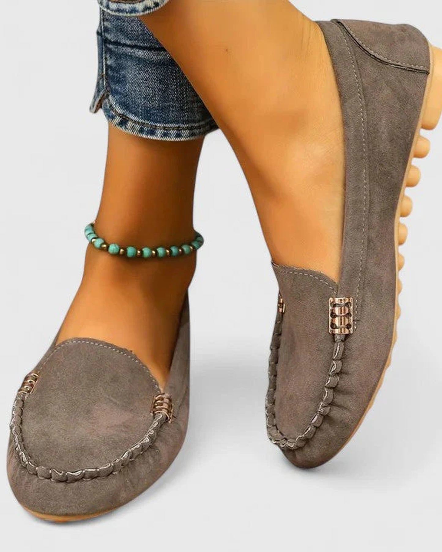 Émilienne dames loafers | Dekoreret metaldetalje