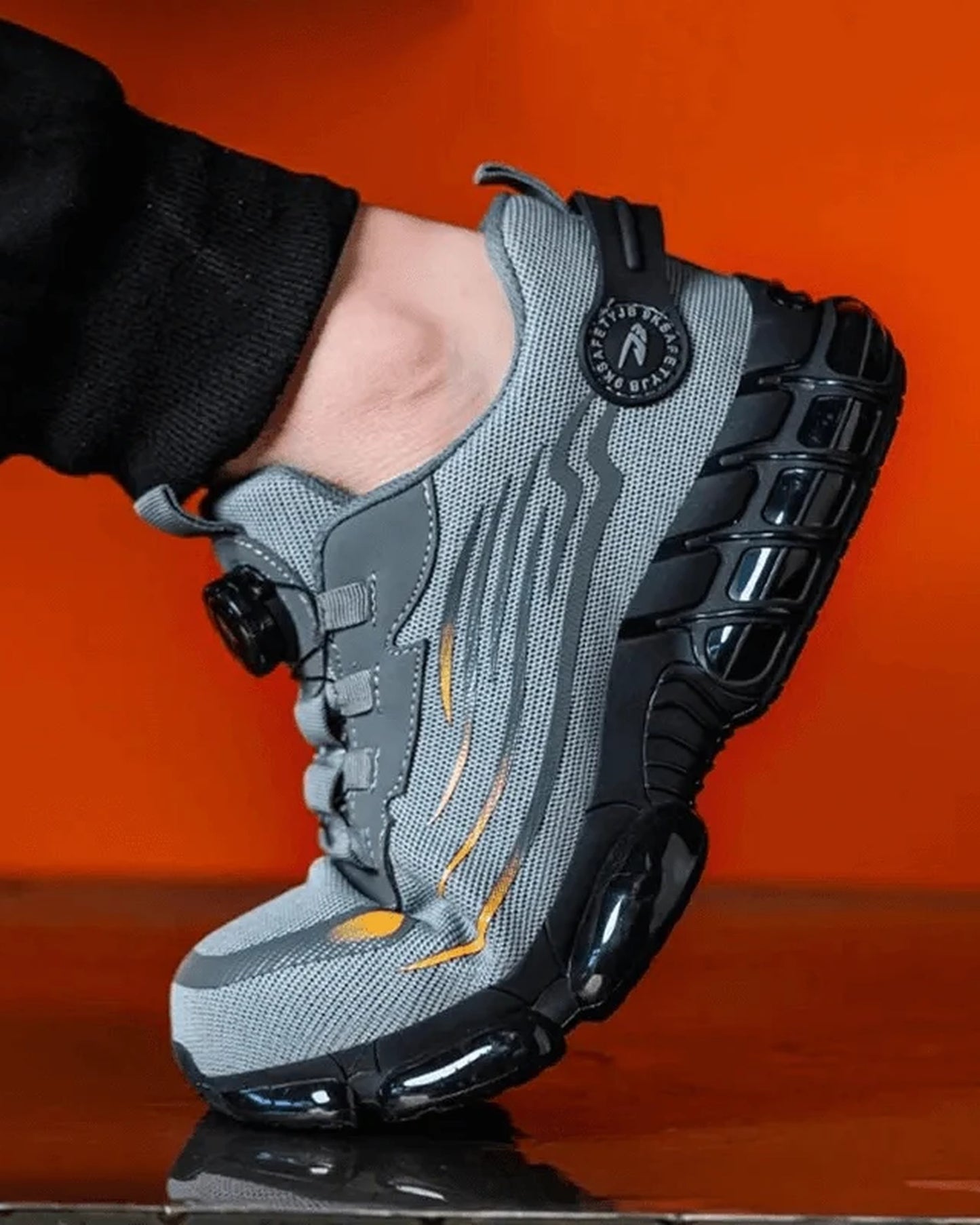 Ruggero Heren Schoenen | Draaiknop Sluiting | Uitgebeelde Zoolstructuur