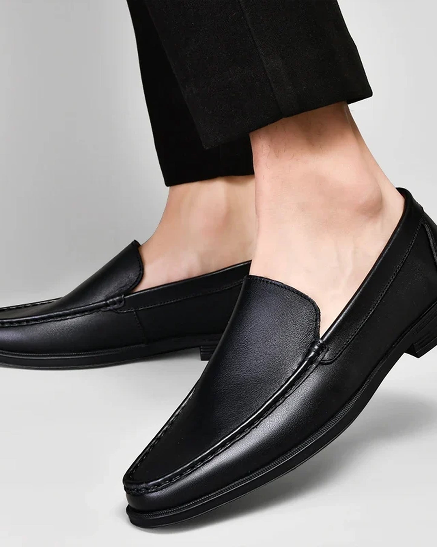 Osvaldo Heren Sko | Lukkede Slip-On | Polstret Indersål