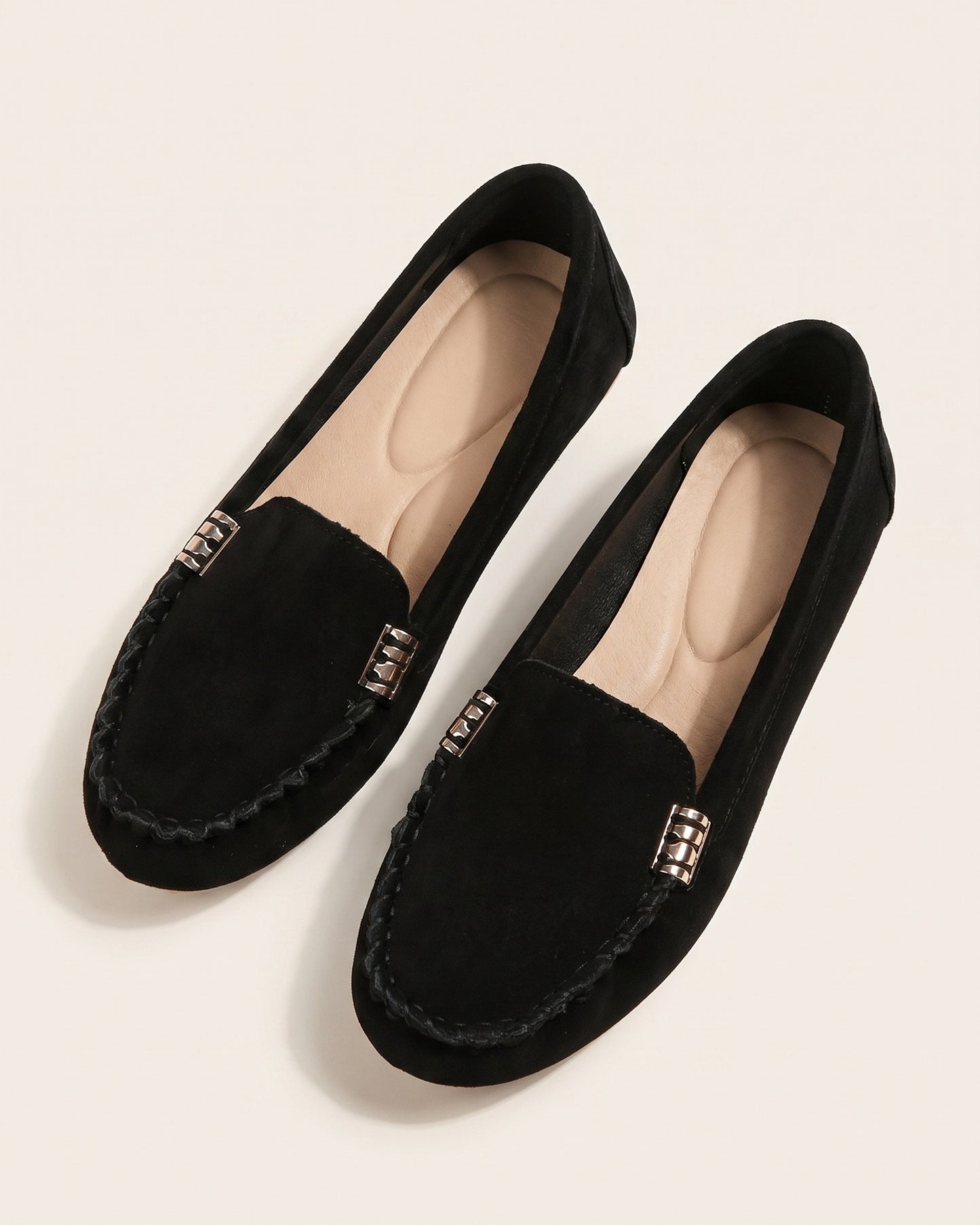 Émilienne dames loafers | Dekoreret metaldetalje