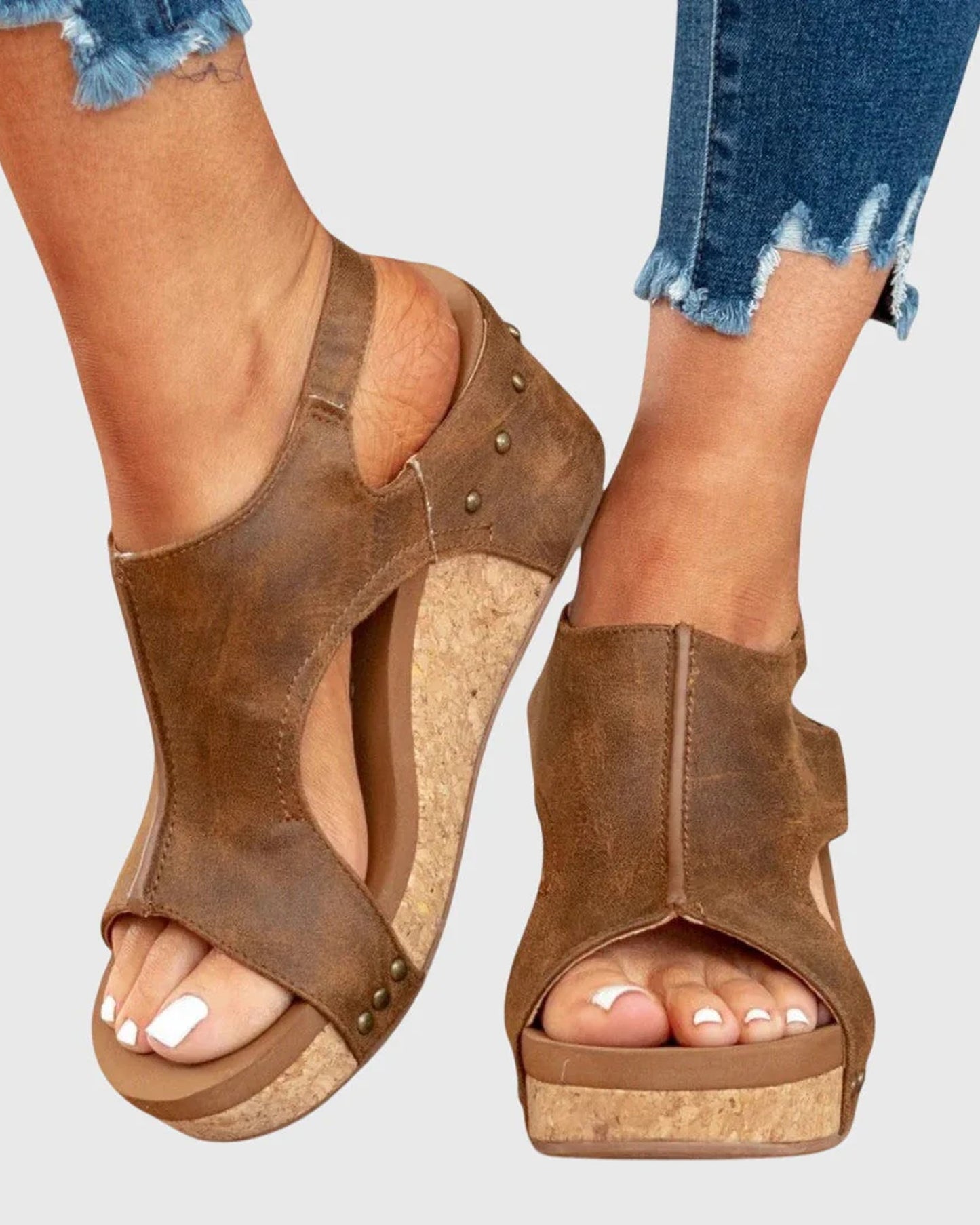 Claudine Dames Sandalen | Hoge Enkelbedeking | Hoge Hak