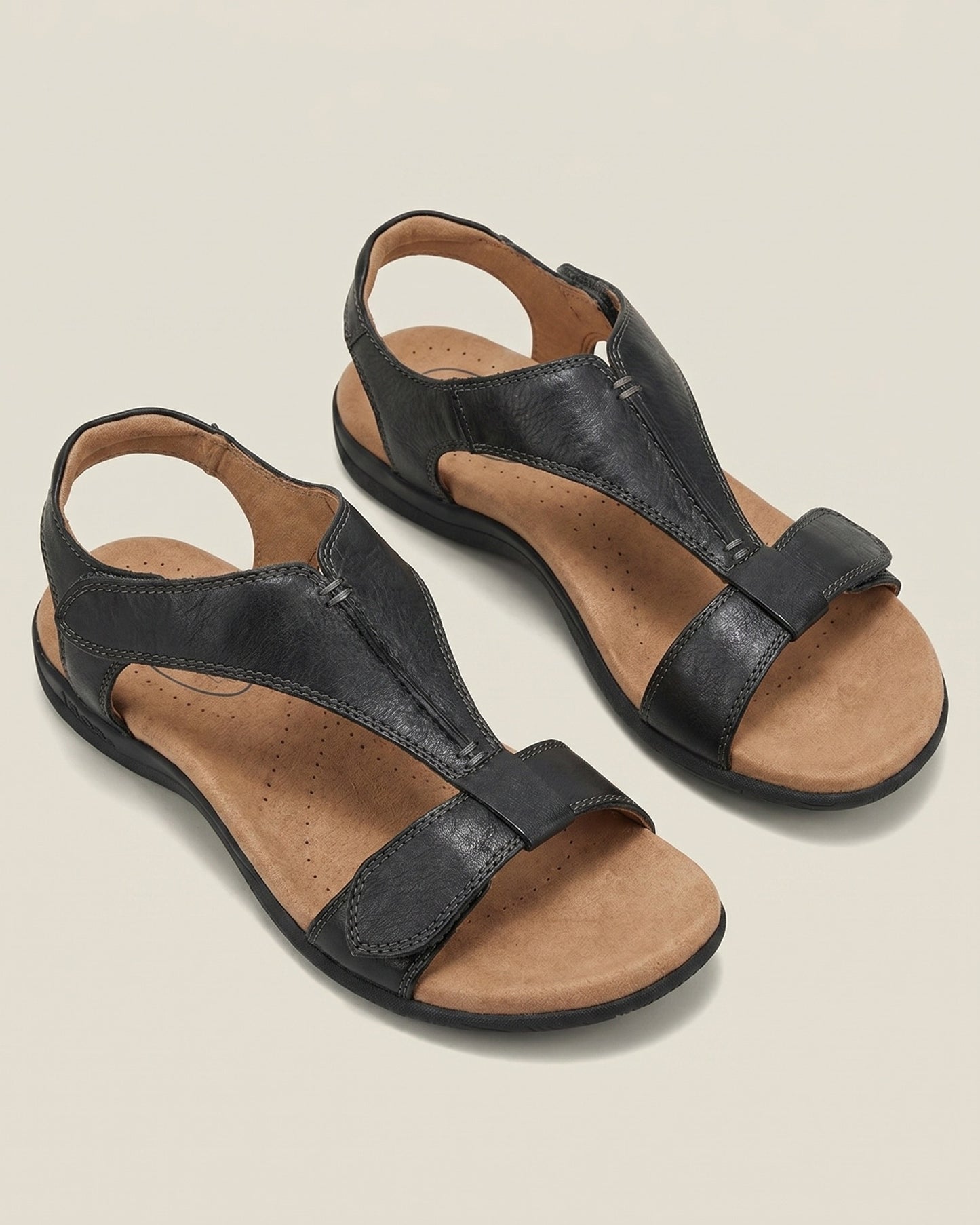 Colombe Dame Sandaler | T-rem Lukning | Kontur Fodbed