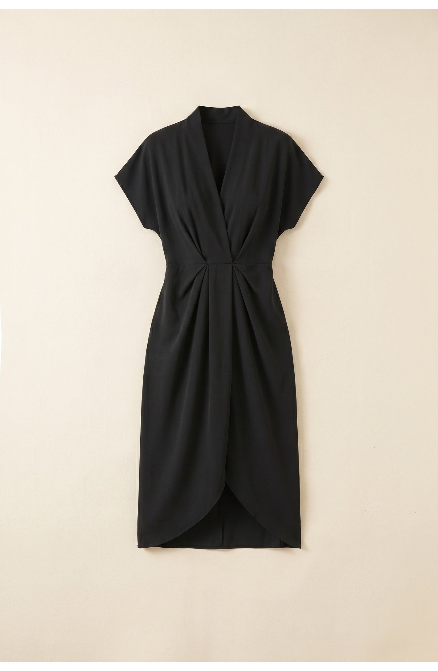 Léonore Women's Wrap Dress | V-Neck | Short Sleeves