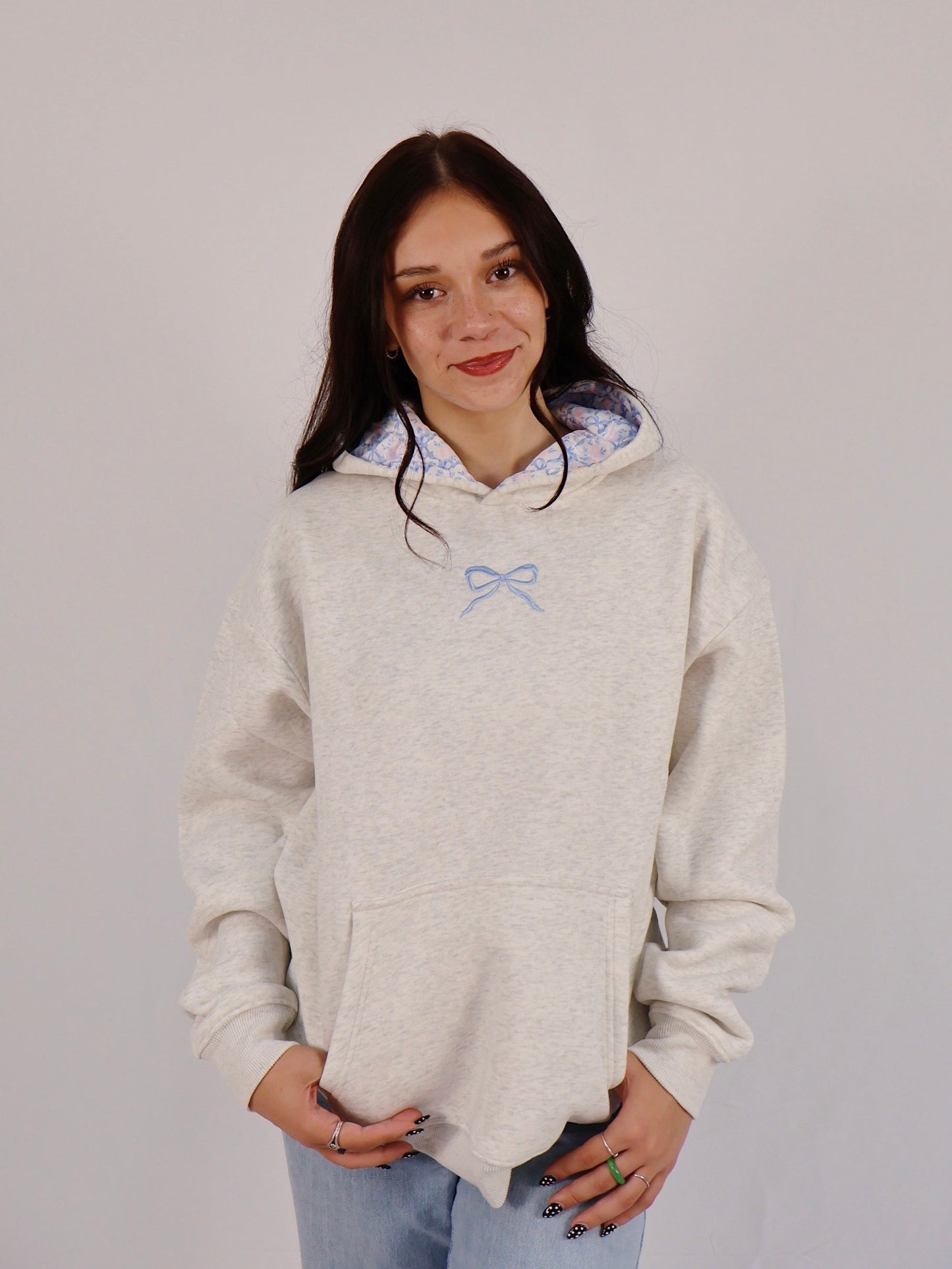 Selma Hoodie Dames | Oversized hoody strik