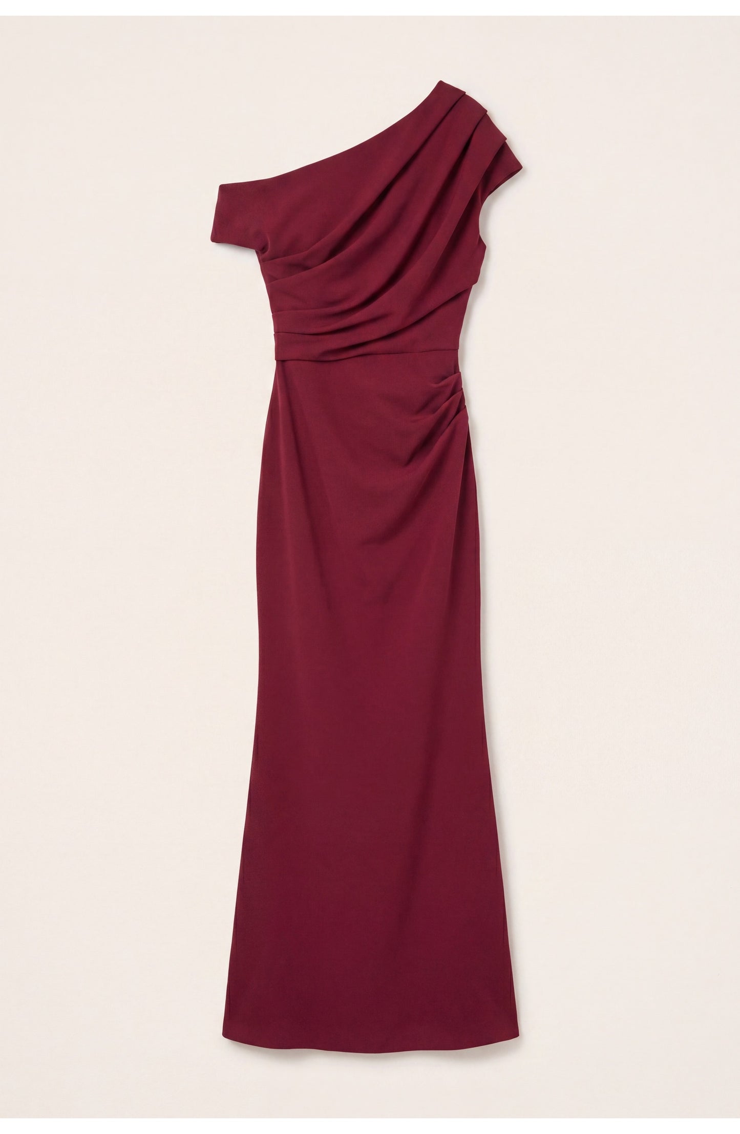 Women's Maxi Dress | Off-Shoulder | Draped Waist