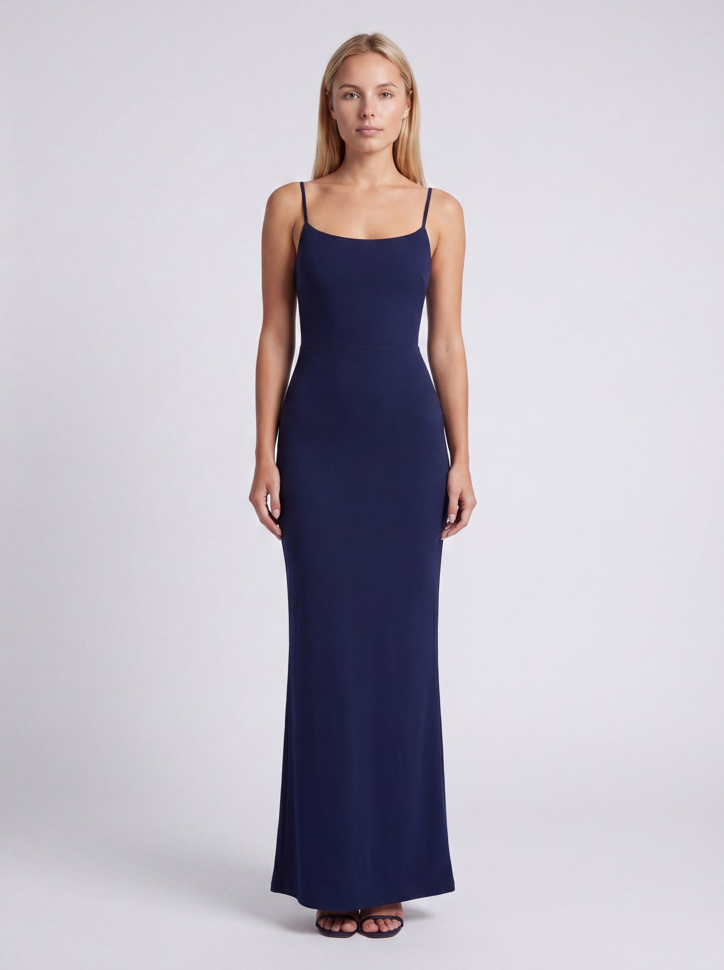Seraphine Dames Maxi Jurk | Elegant met Hoge Split | Aansluitende Figuuromhullende Pasvorm