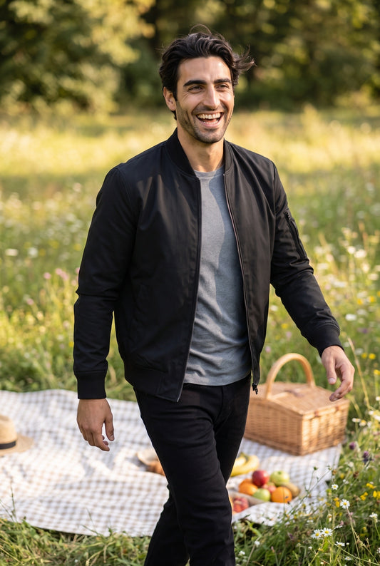 Camillo Heren Jas | Ritssluiting | Borstzakken