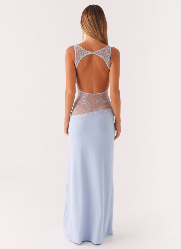 Noelia Zwarte Lange Jurk | Elegante Maxi Jurk met Open Rug en Kanten Details 27