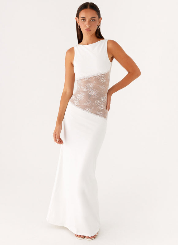 Noelia Zwarte Lange Jurk | Elegante Maxi Jurk met Open Rug en Kanten Details 32