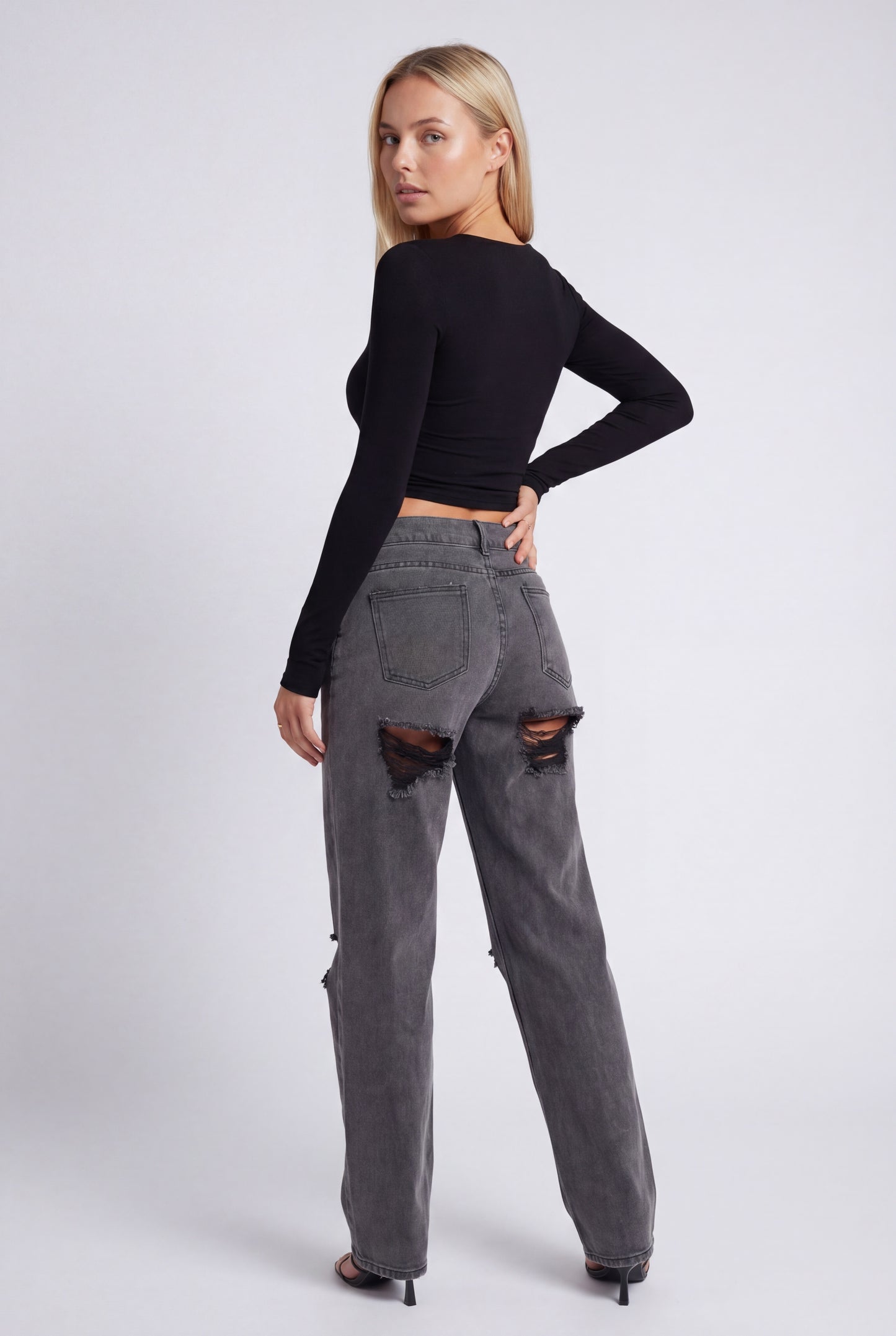 Alda Women's Top | Long Sleeves with Stretch