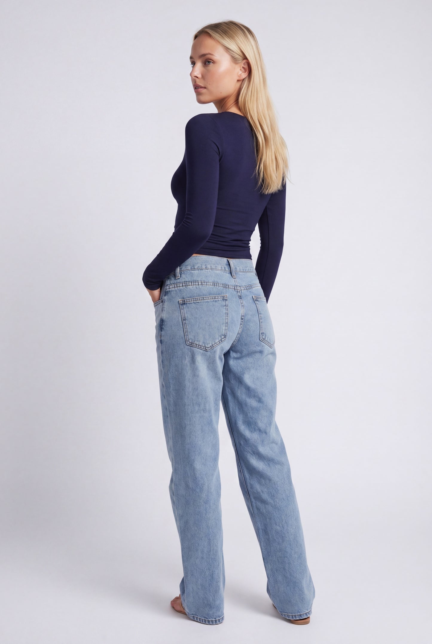 Alda Women's Top | Long Sleeves with Stretch