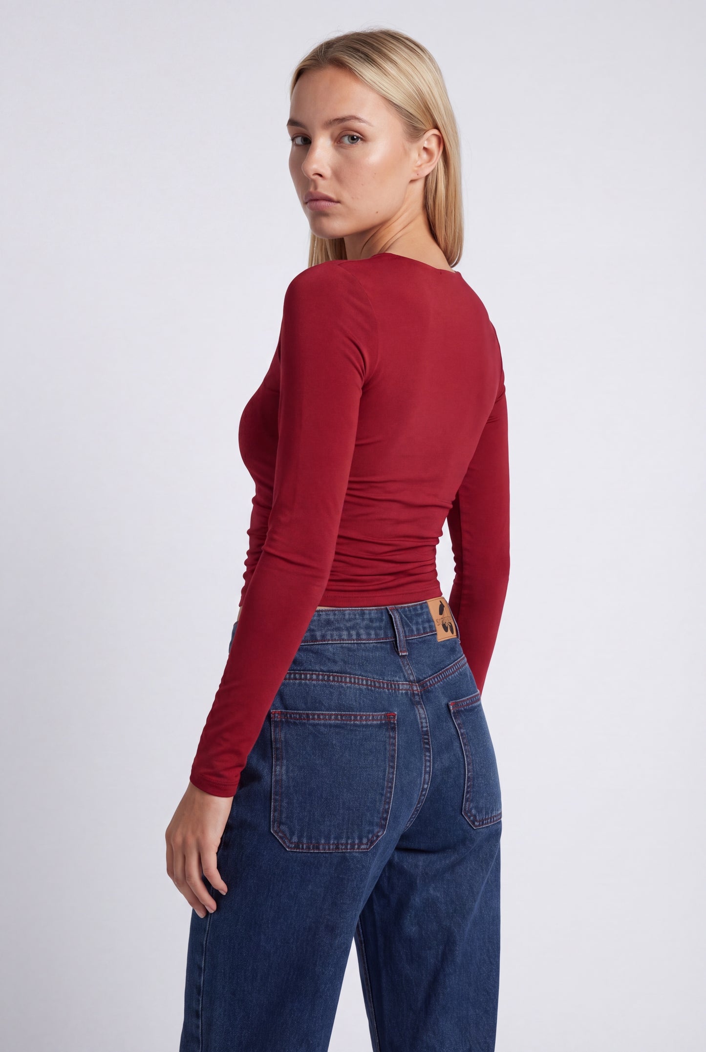 Alda Women's Top | Long Sleeves with Stretch