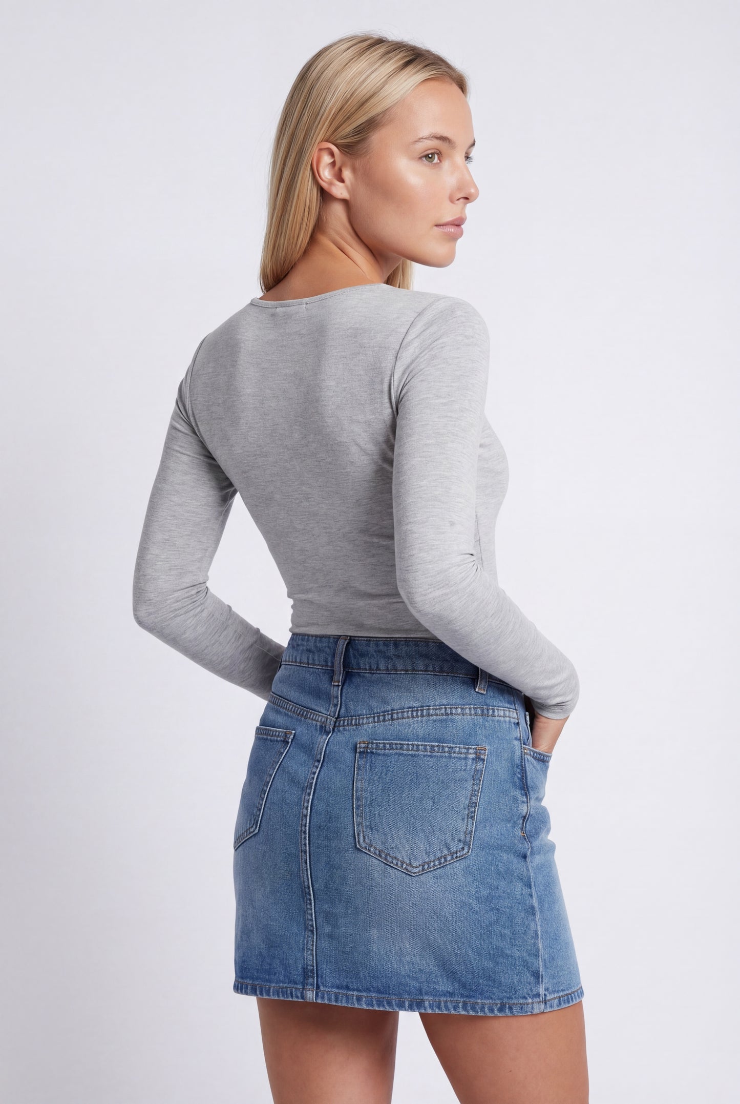 Alda Women's Top | Long Sleeves with Stretch