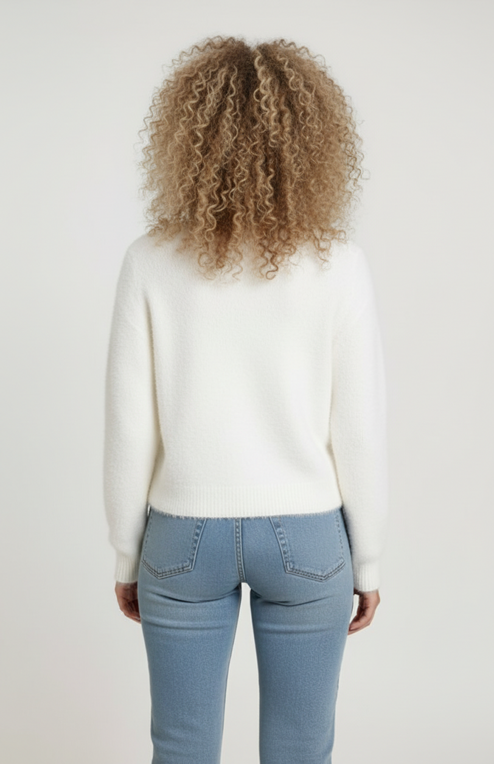 Zinnia Vest Dames | Open Model | Pareldetail | Zacht Comfort