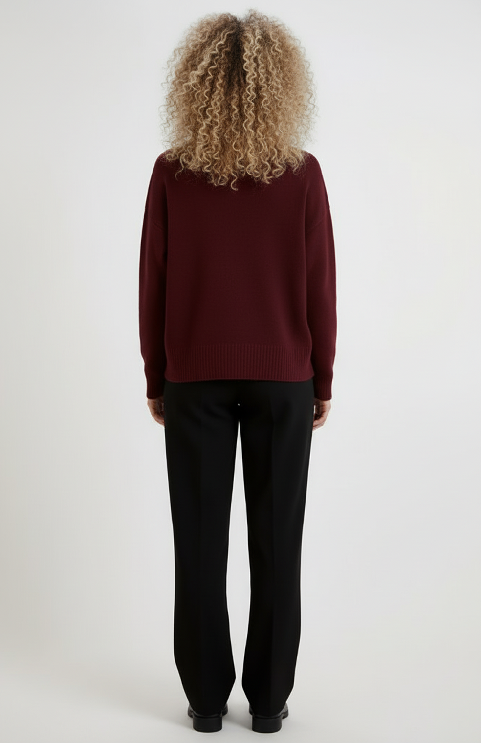 Nerina Dames Coltrui | Zachte Gebreide Textuur | Relaxed Fit | Fijne Boordafwerking