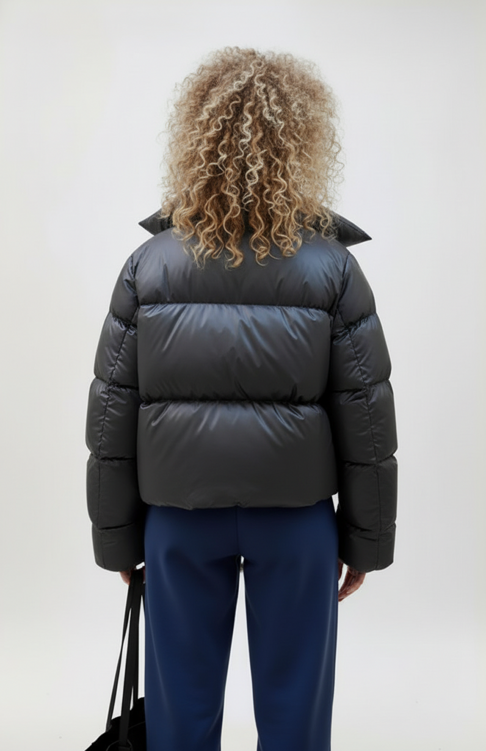 Jorunn Gewatteerde Jas Dames |  Oversized Winterjas met afneembare capuchon