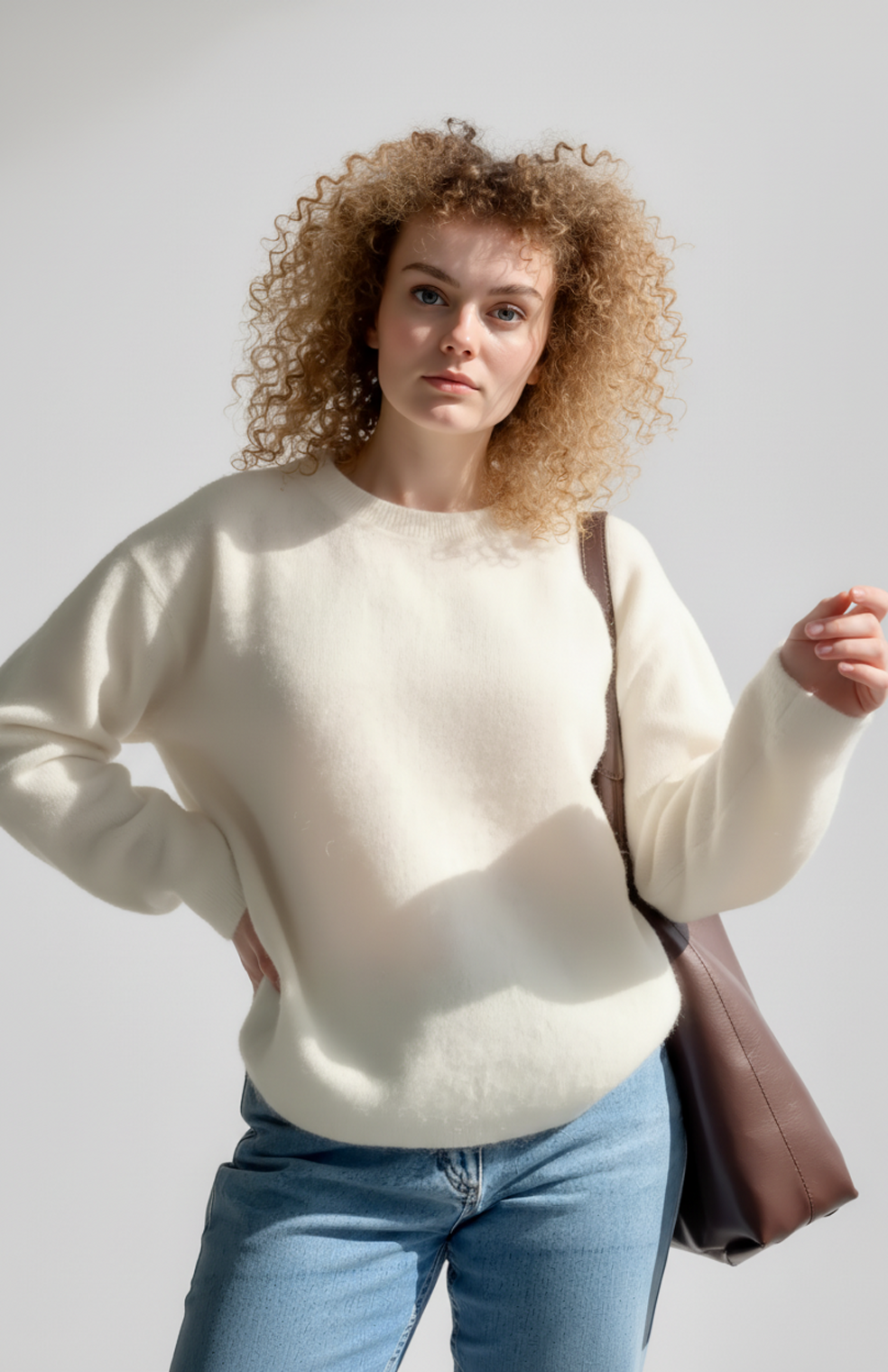 Jorunn Gebreide Dames Trui | Superzachte Stof en Relaxte Pasvorm