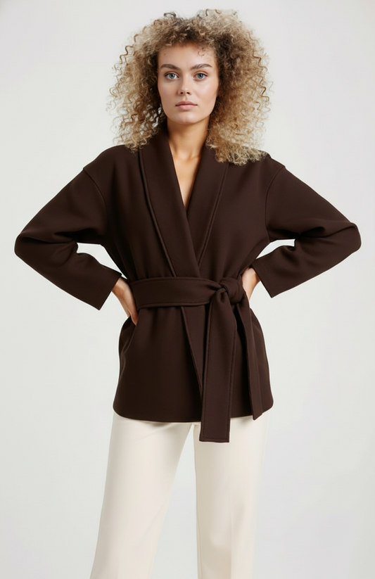 Dames Wikkeljas | Getailleerd | Met Ceintuur