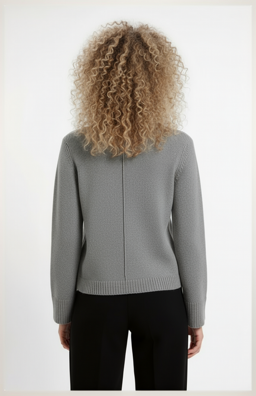 Moni Gebreid Vest | V-Hals | Zachte Gebreide Stof