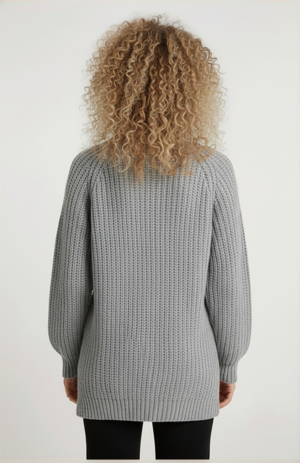 Giorgia Women's Turtleneck | Oversized | Side Slit | Knitted