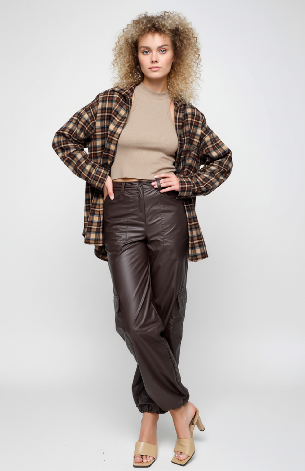 Vilda Overshirt | Oversized Geruit Design