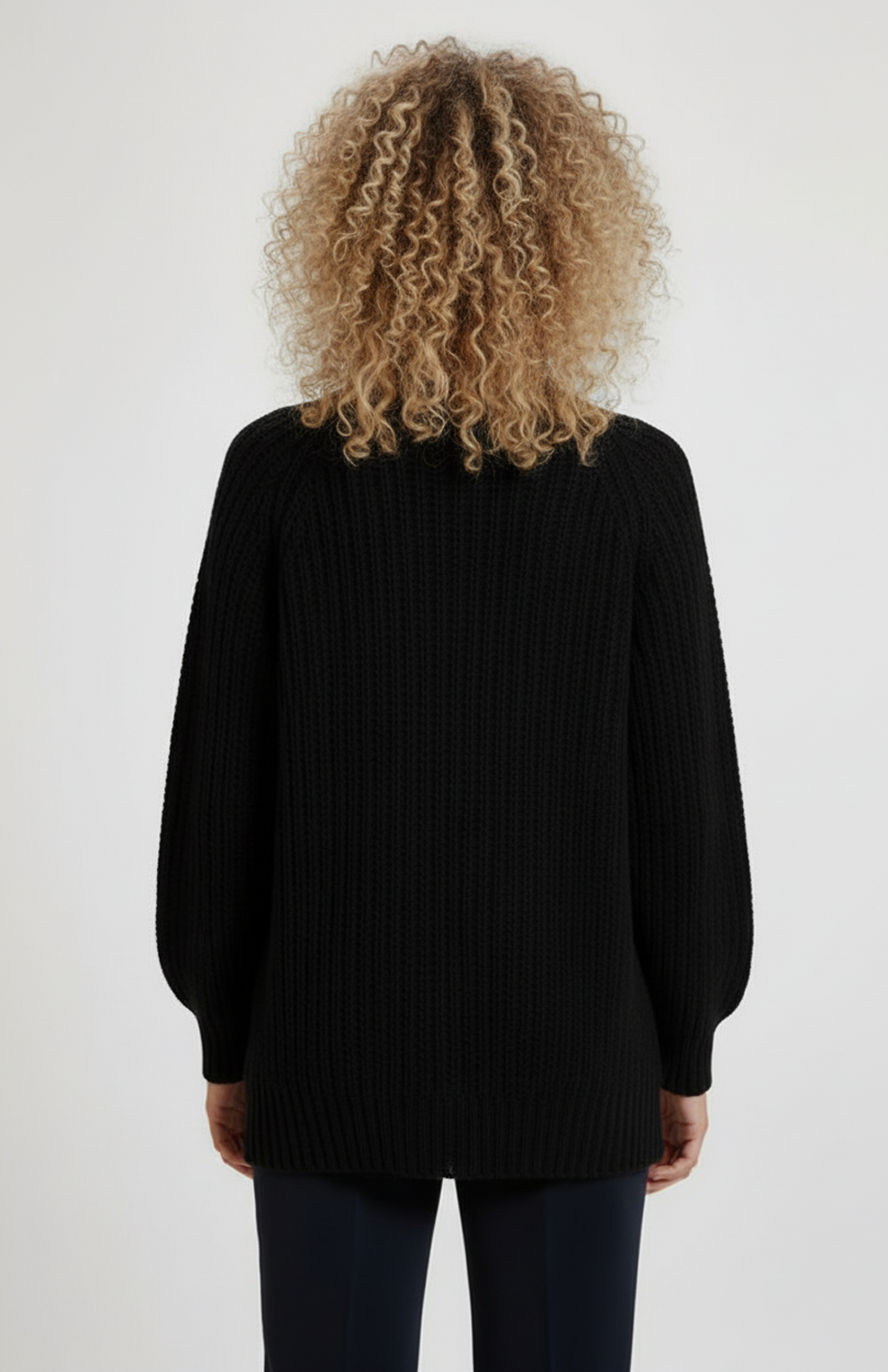 Giorgia Women's Turtleneck | Oversized | Side Slit | Knitted